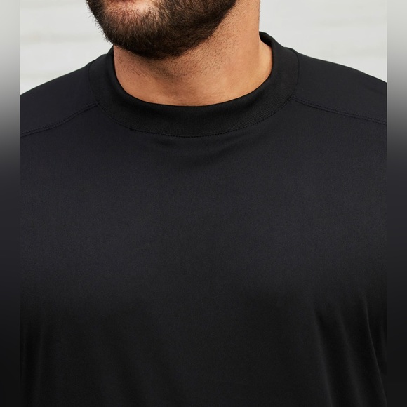 Mesh Sport Tee, Black - Picture 2 of 3